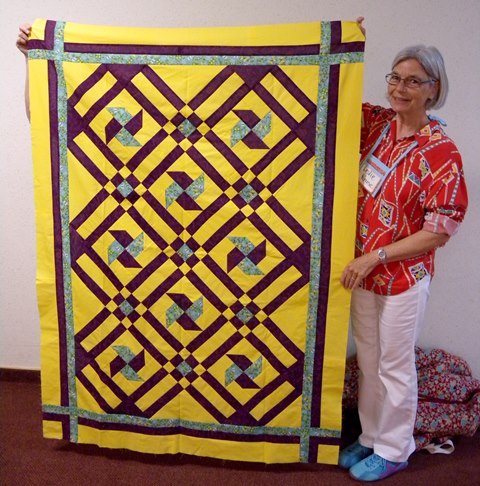 Leslie Kruse - 2014 Mystery Quilt Top